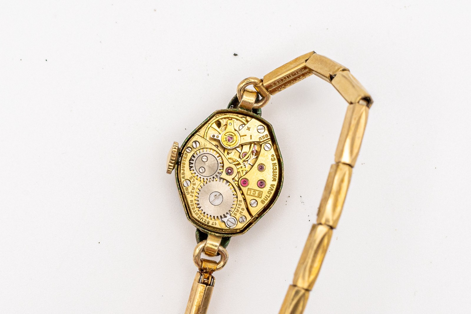 Vintage 1965 Bulova M5 Women’s Watch 10K RGP 17J 6CL Caliber – Parts/Repair