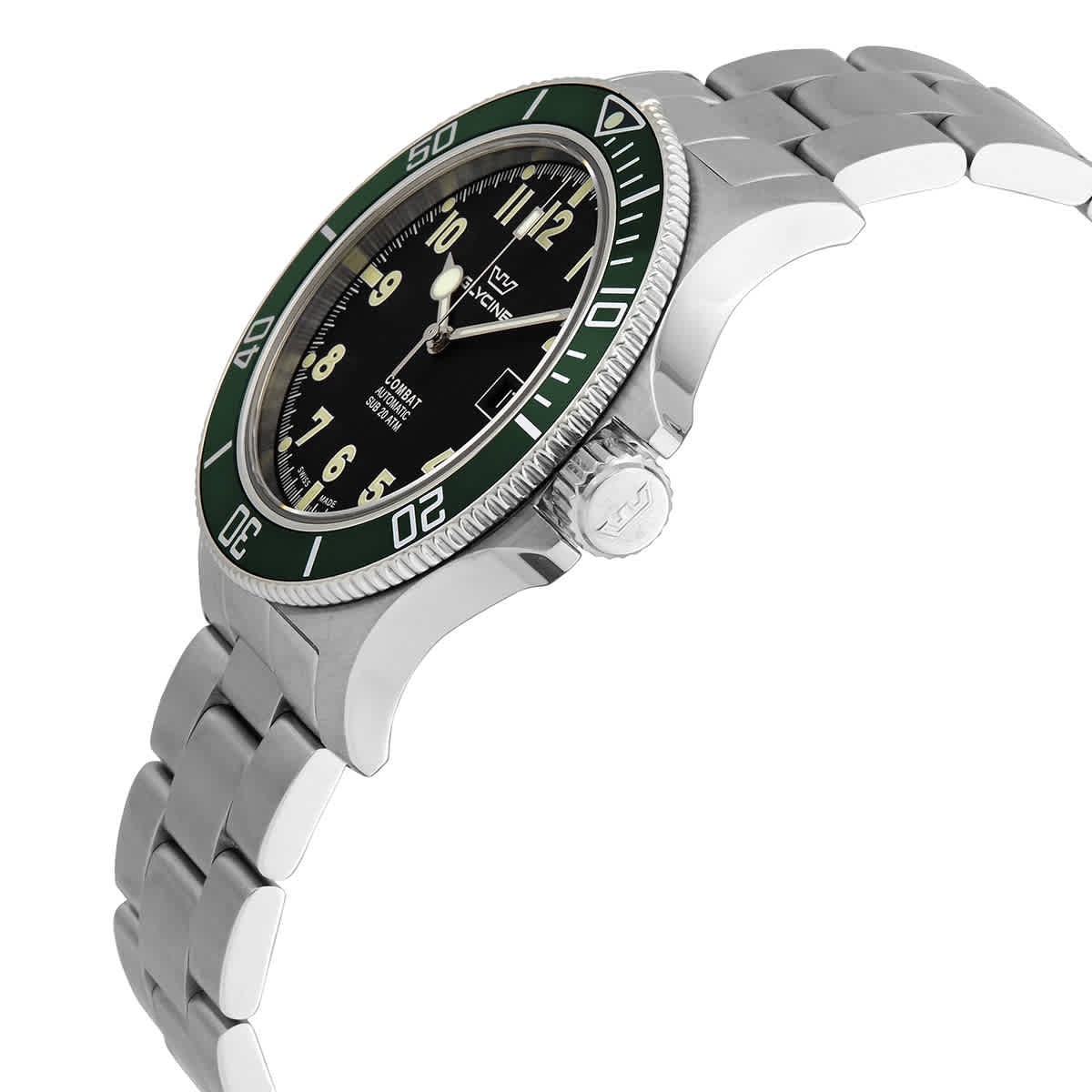 Glycine Combat Sub Automatic Black Dial Men’s Watch GL0253