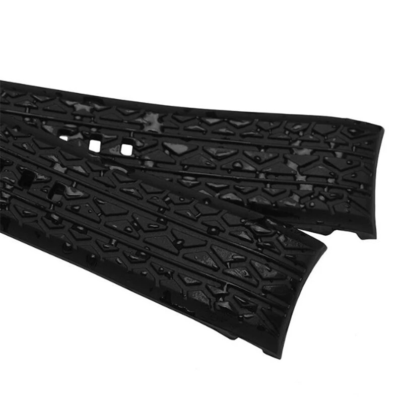 24mm Silicone Watch Band Strap For Porsche Design P6612 Bracelet + Pin Buckle