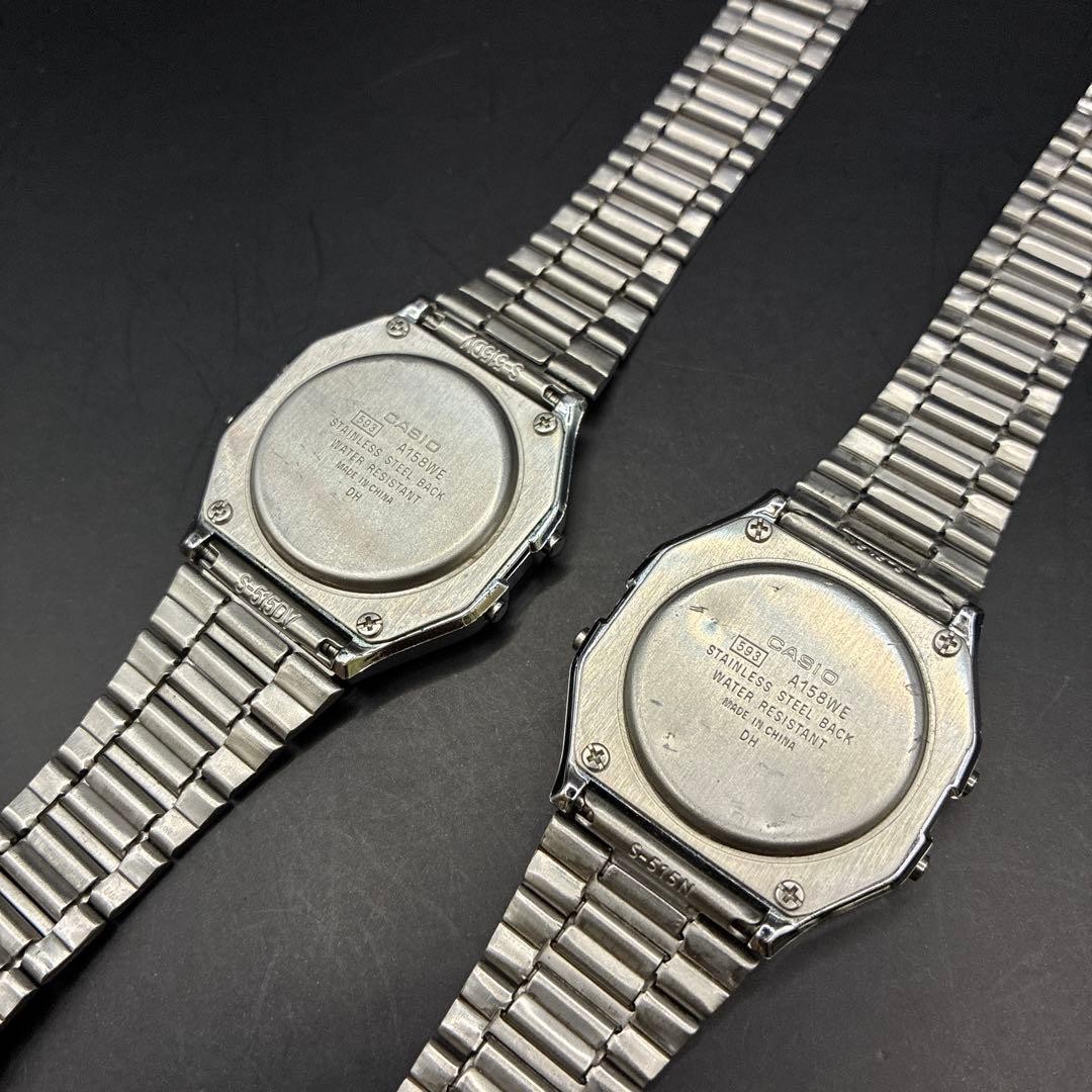 Buy It Now: CASIO Digital Watch A158WE (Set of 2)
