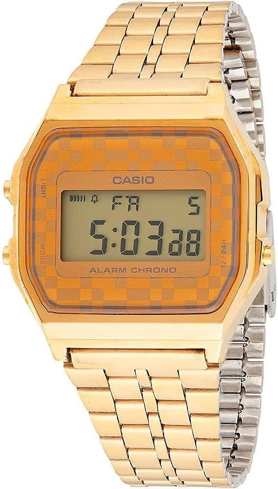 Unisex Case A159WGEA-9A Digital Chrono Alarm Watch
