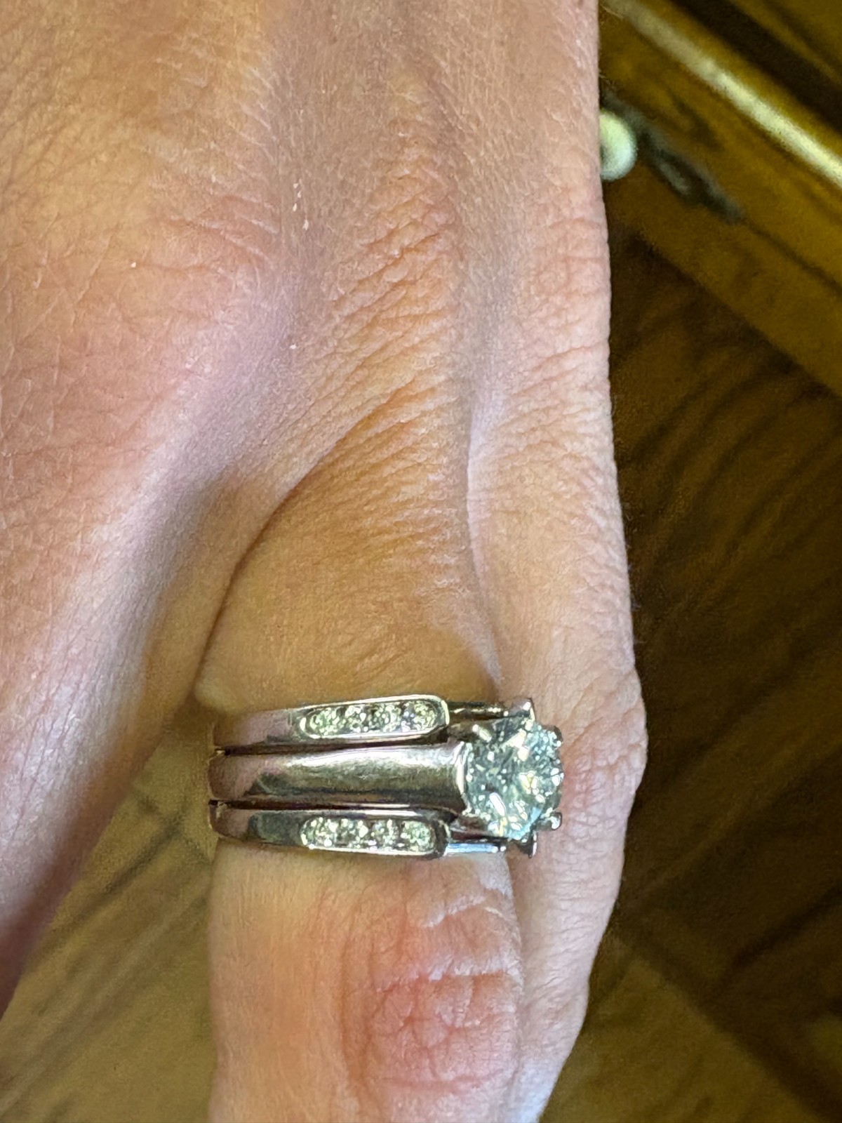 NOVENTA Diamond- Natural 1.25 CTW Diamond Ring 14K White Gold 1.00 CT Stone