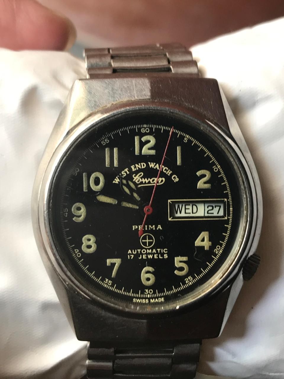 West End Watch CO.Sowar Prima 17j Automatic K.4457 Swiss Men’s Watch