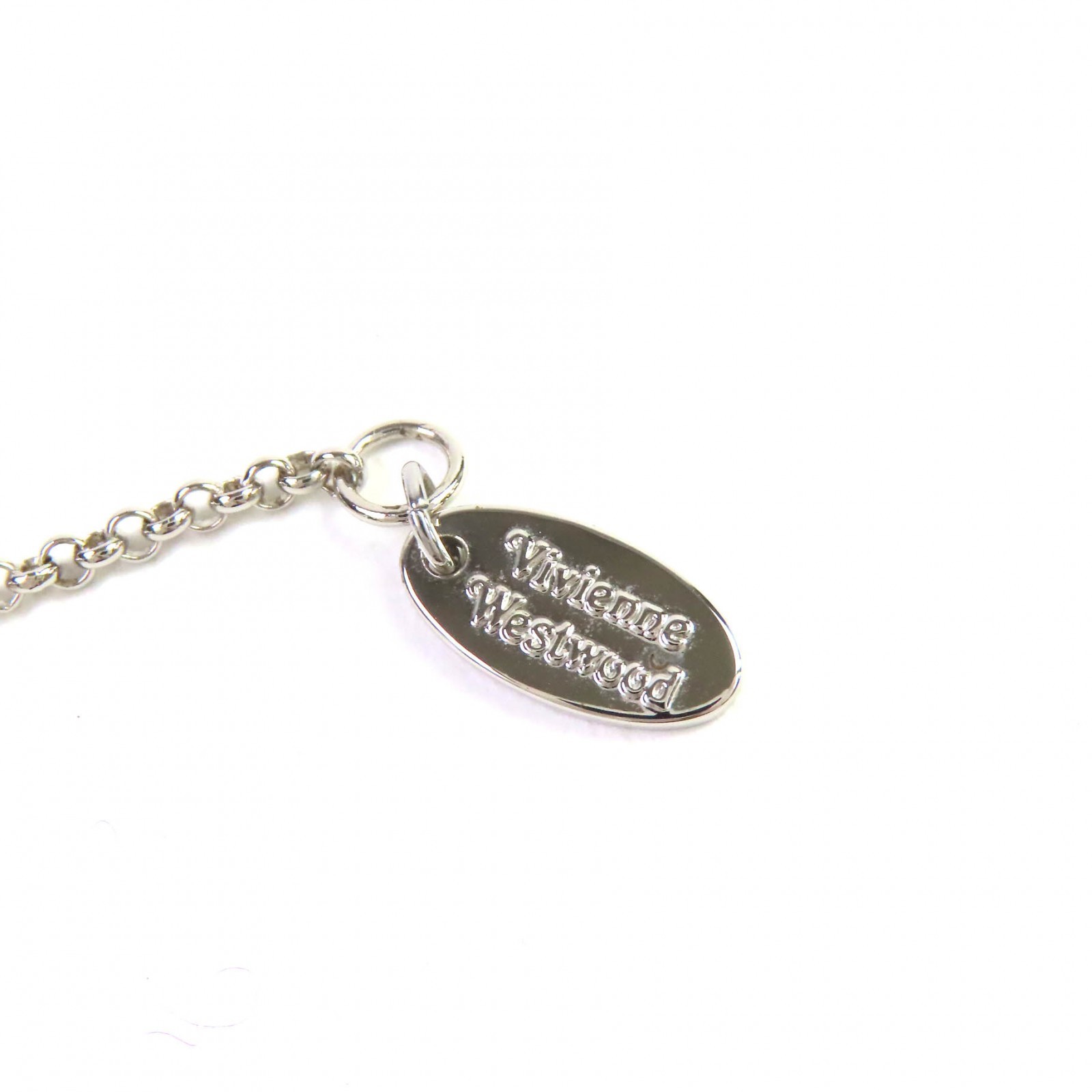 Excellent Vivienne Westwood Necklace PETITE ORB PENDANT Petit Orb Pendant Silver