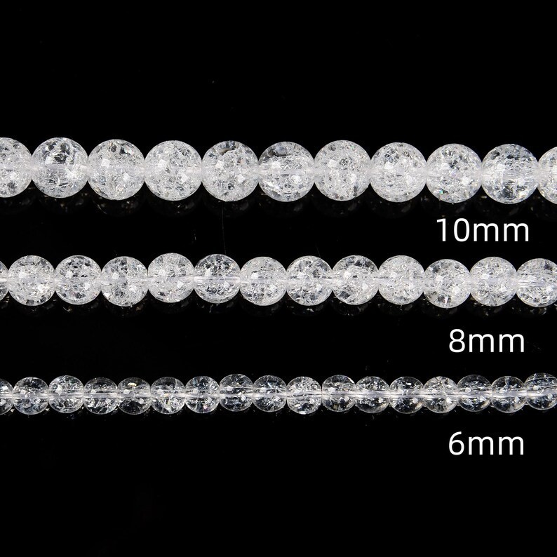 Clear Quartz Smooth Roundelle Beads 4mm 6mm 8mm 10mm 12mm Quartz Chakra Beads