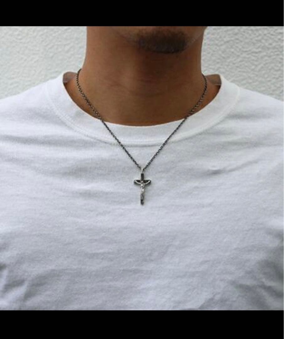 JAM HOME MADE rosary 925 cross necklace