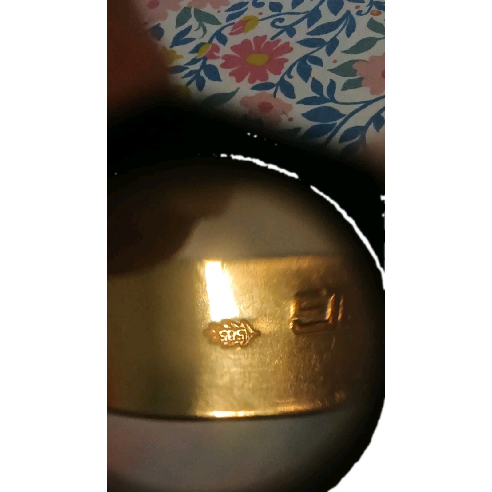 14k Yellow Gold Bezel Set 3-Stone Natural Garnet Band Ring Size 6