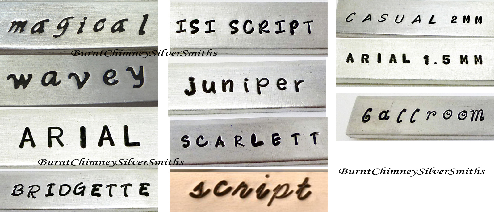 Hand Stamped Economy S/Steel Name Ring For Men or Women 6mm