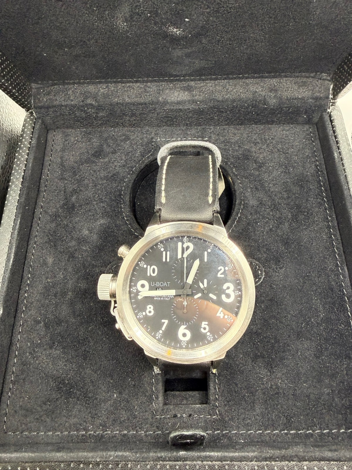 U-Boat Flightdeck 50 Chrono – 45mm – Italo Fontana – Full Set – Great Condition