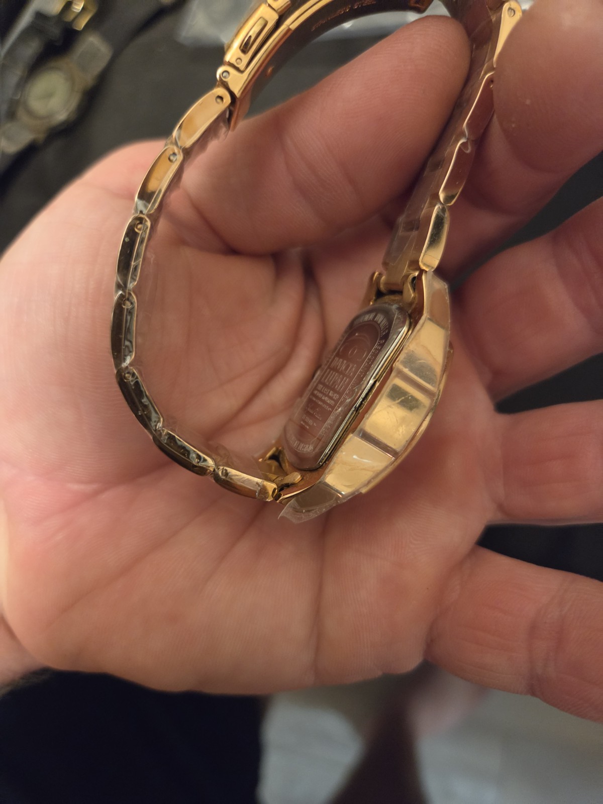 Invicta Lupah Women’s Quartz Analog Watch Gold SS Still In Plastic!Flawless!