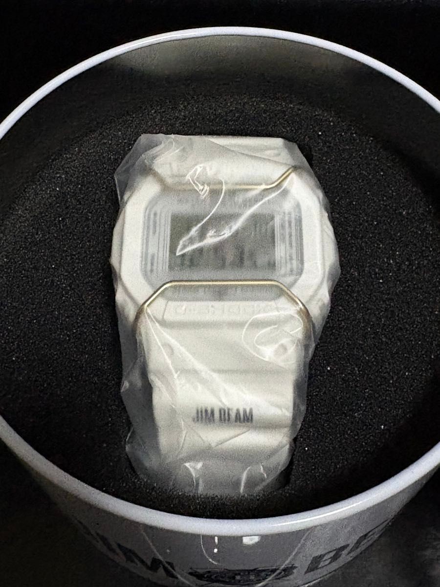 Brand new CASIO G SHOCK DW 5600 JIM BEAM Collaboration Model White