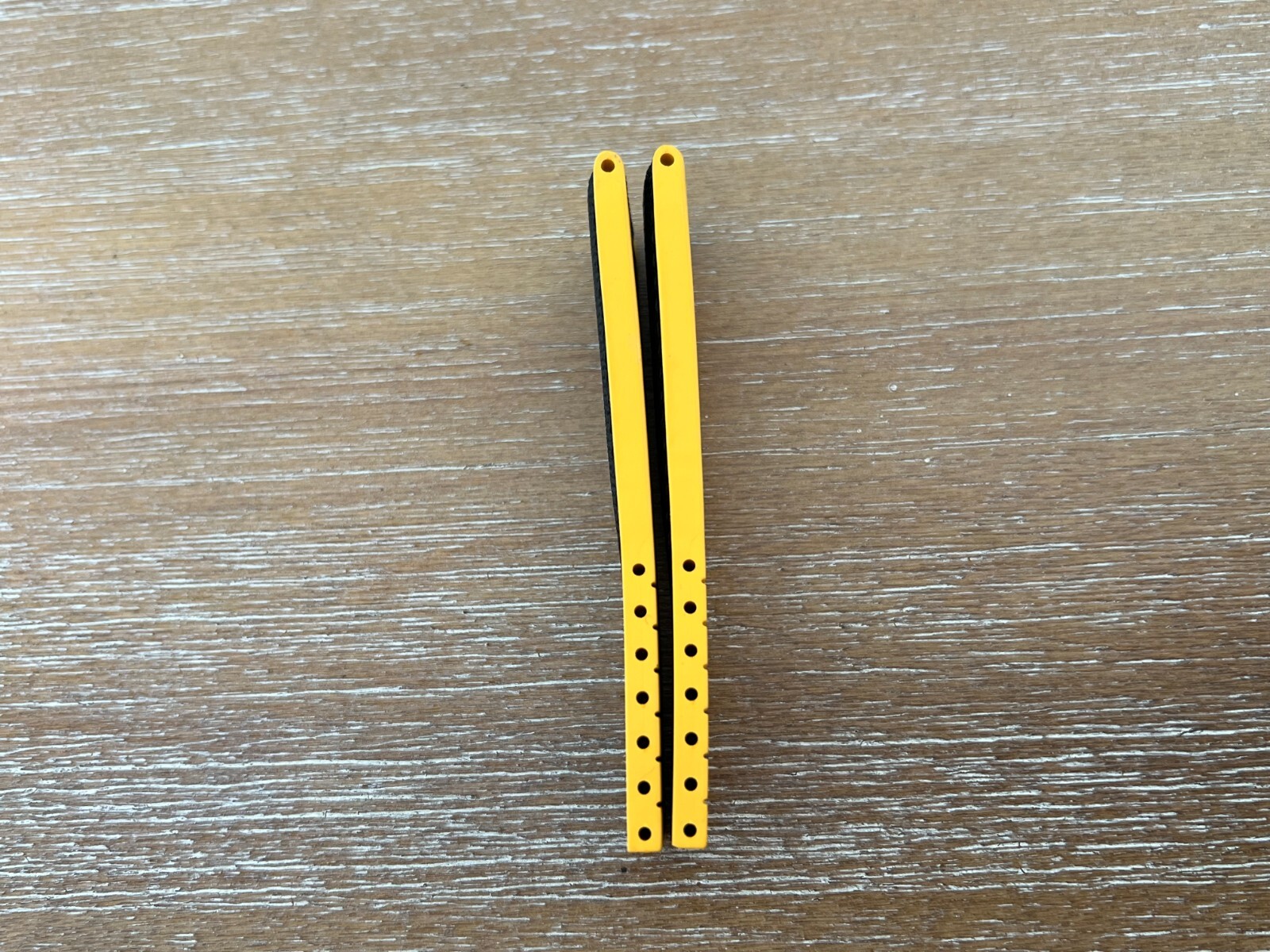 Breitling Hurricane Black Military Canvas Fabric Yellow Rubber Strap 24-20 257S