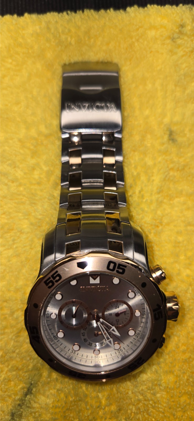 48mm Invicta Pro Diver SCUBA 13672 Master of the Oceans Quartz Chronogragh Steel