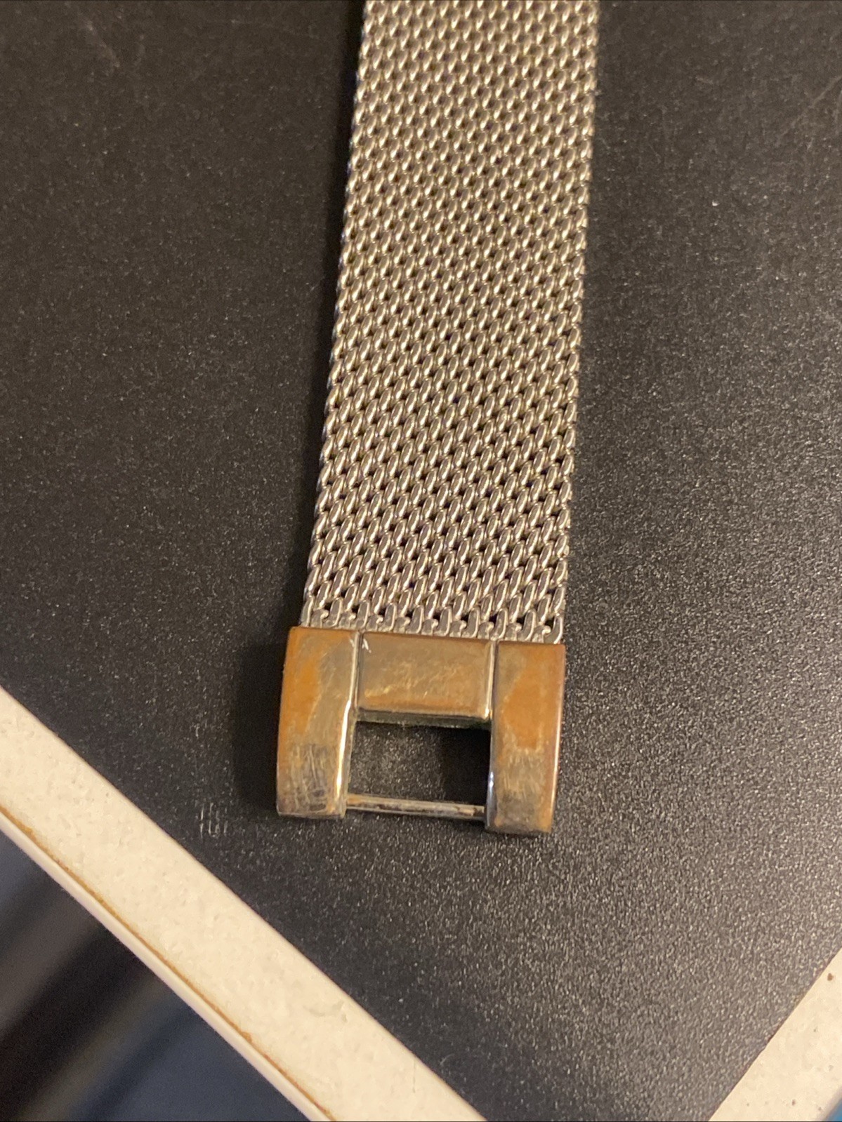 Women’s MILANO Stainless-Steel MESH BAND WATCH – New Battery