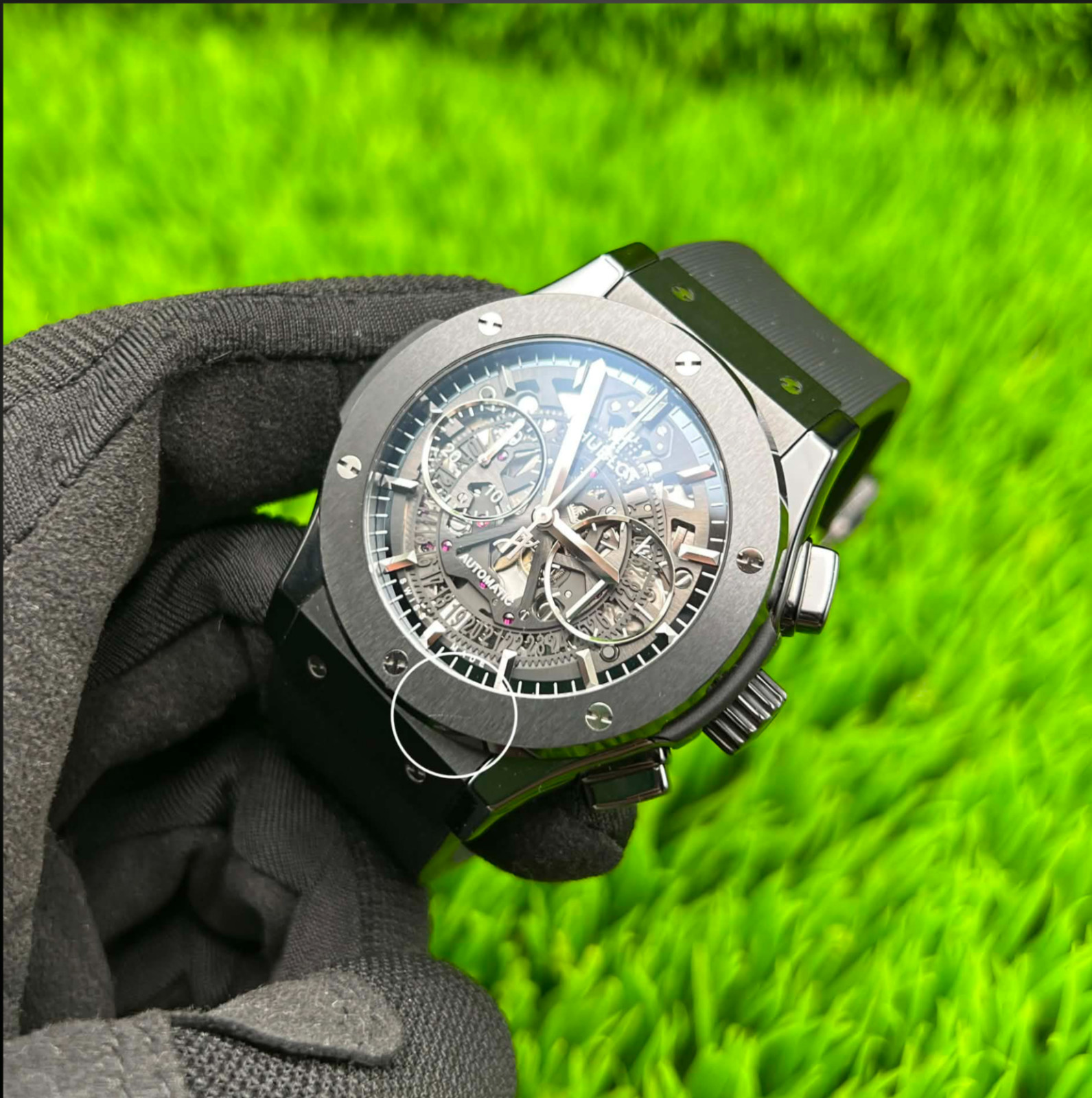 Hublot Classic Fusion Aerofusion Black Magic with Box & Papers – 525.CM.0170.RX
