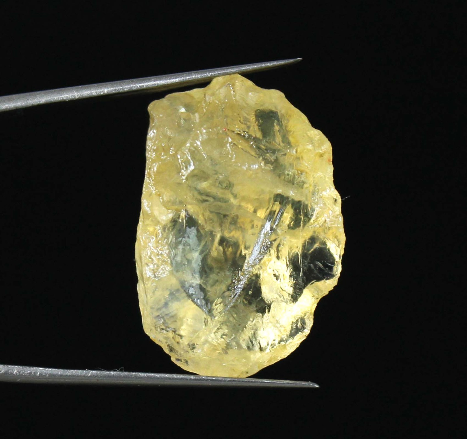 Yellow Grossular Garnet Certified 22.65 Ct Natural Gemstone Rough T37087