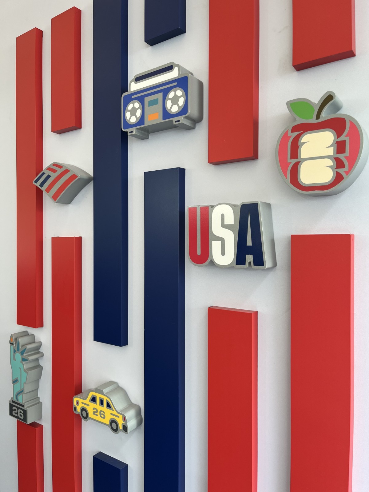 2 Bank Of America World Cup Bracelets NYC Unique Charms, New York City Exclusive