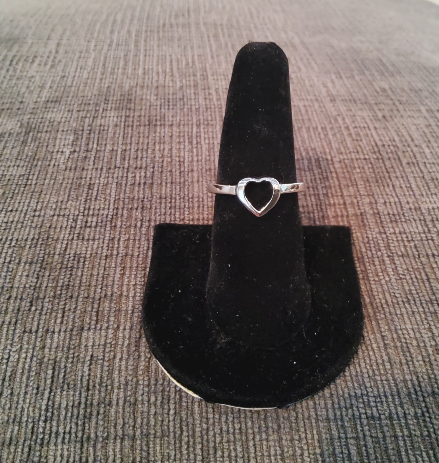 Park Lane ” TWO IN ONE” HEART RING – Silver & Gold PL w/ CZ – Size 10 – NEW