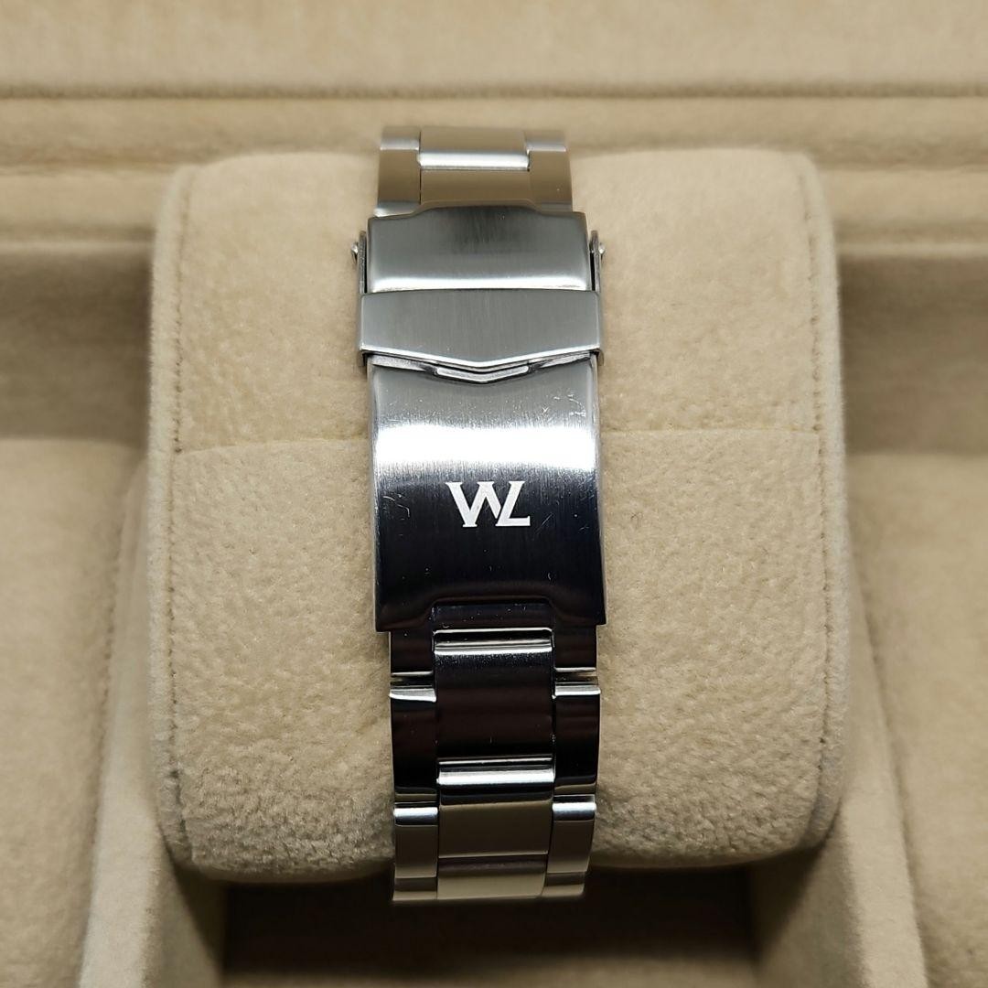 William L. 1985 Automatic Watch Red/Black Bezel 10ATM Steel From Japan