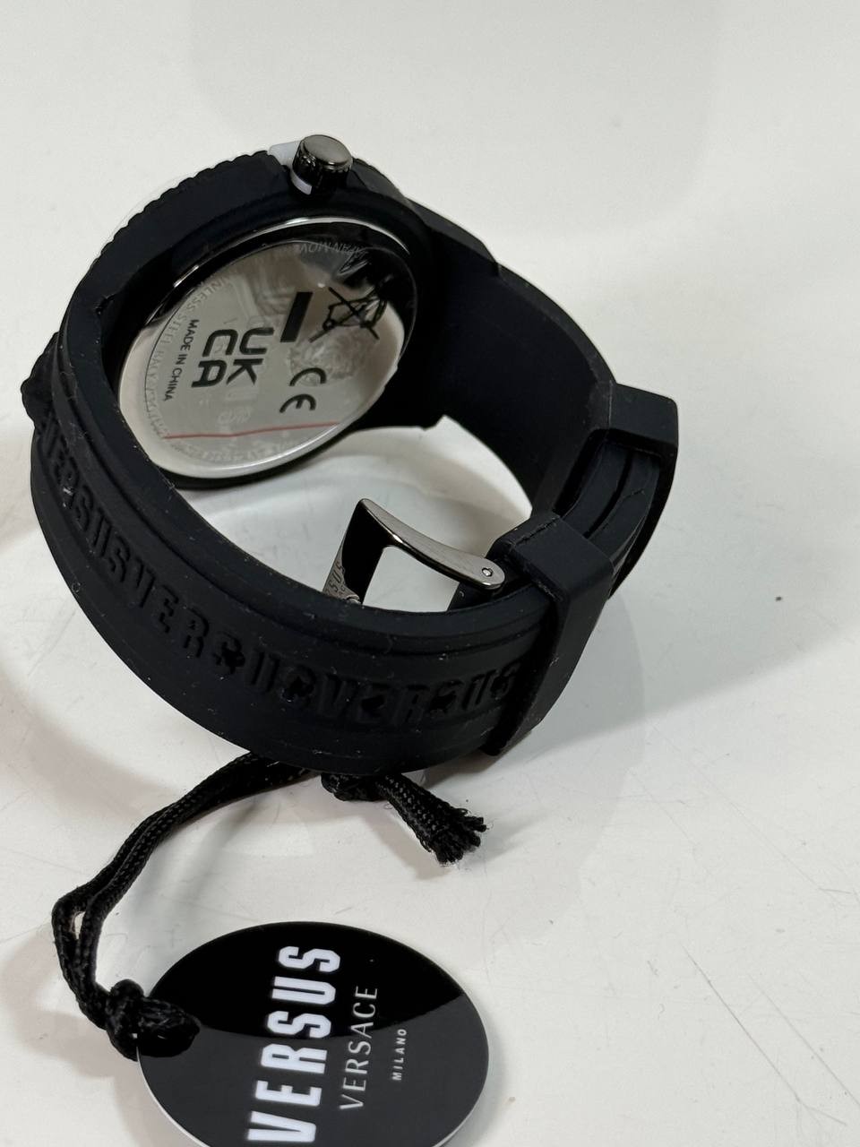 Versus Versace Tokyo Silicone Watch 42mm Case Black VSPOY5921