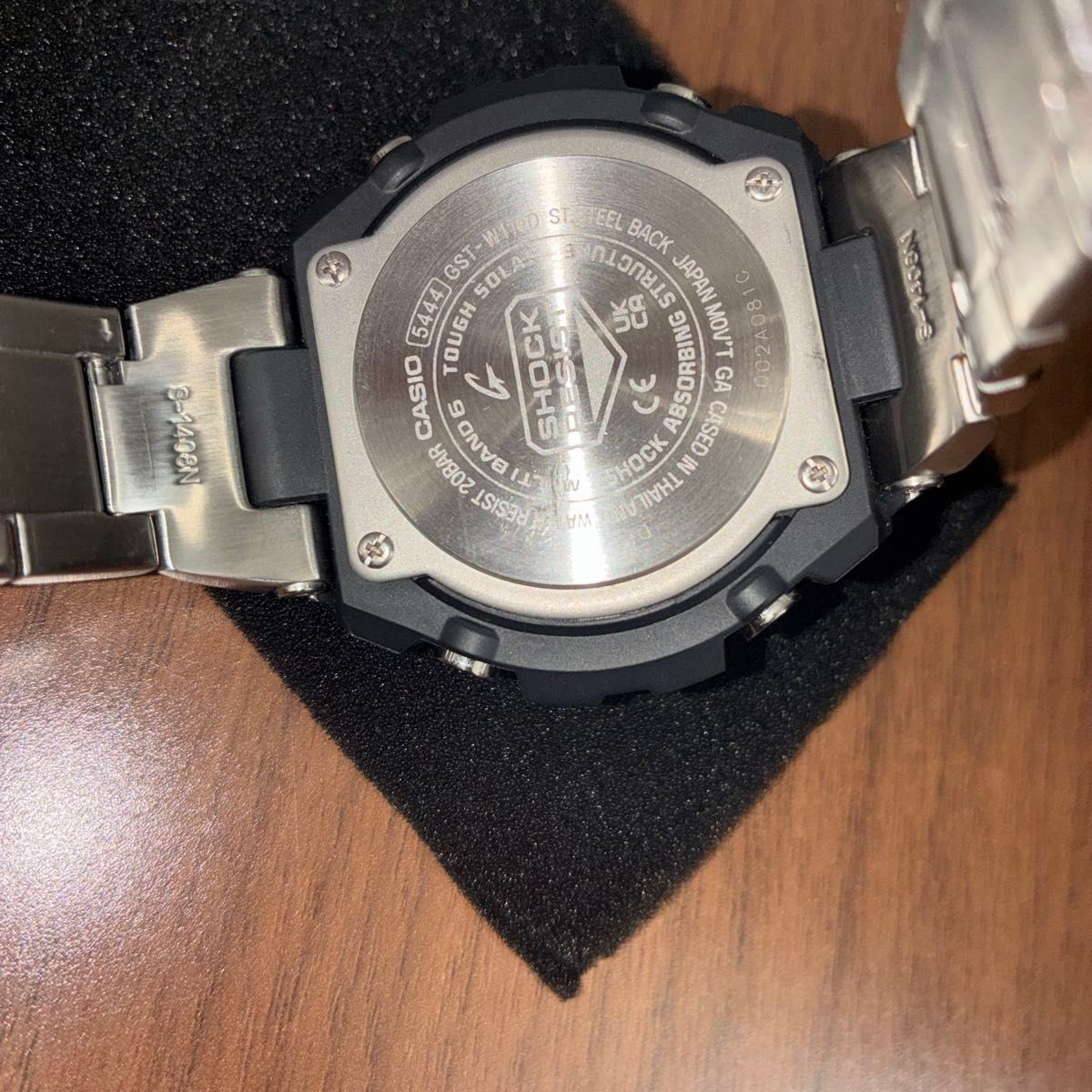 Boxed G SHOCK G STEEL GST W110D Radio Solar Working Item CASIO Watch