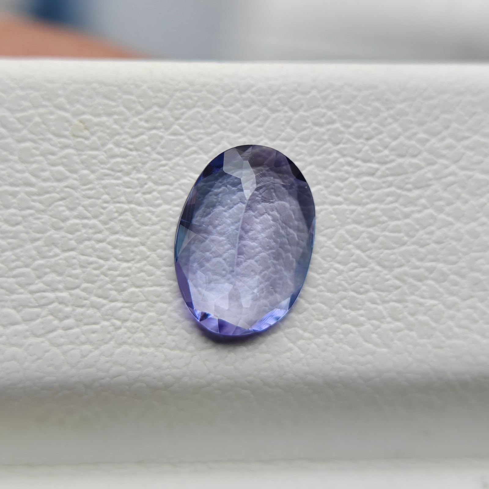 Natural tanzanite oval gemstone loose gemstone for jewelry making| 5.60×7.90mm