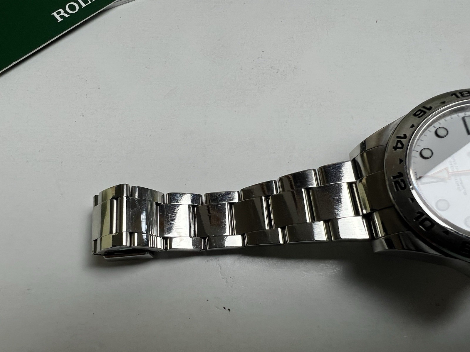 Rolex Explorer II 216570 42MM White Polar Dial Oyster Steel Box