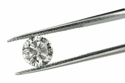 4.2mm 1 Piece WHITE LOOSE Lab Grown Diamond F Color VS-SI Clarity