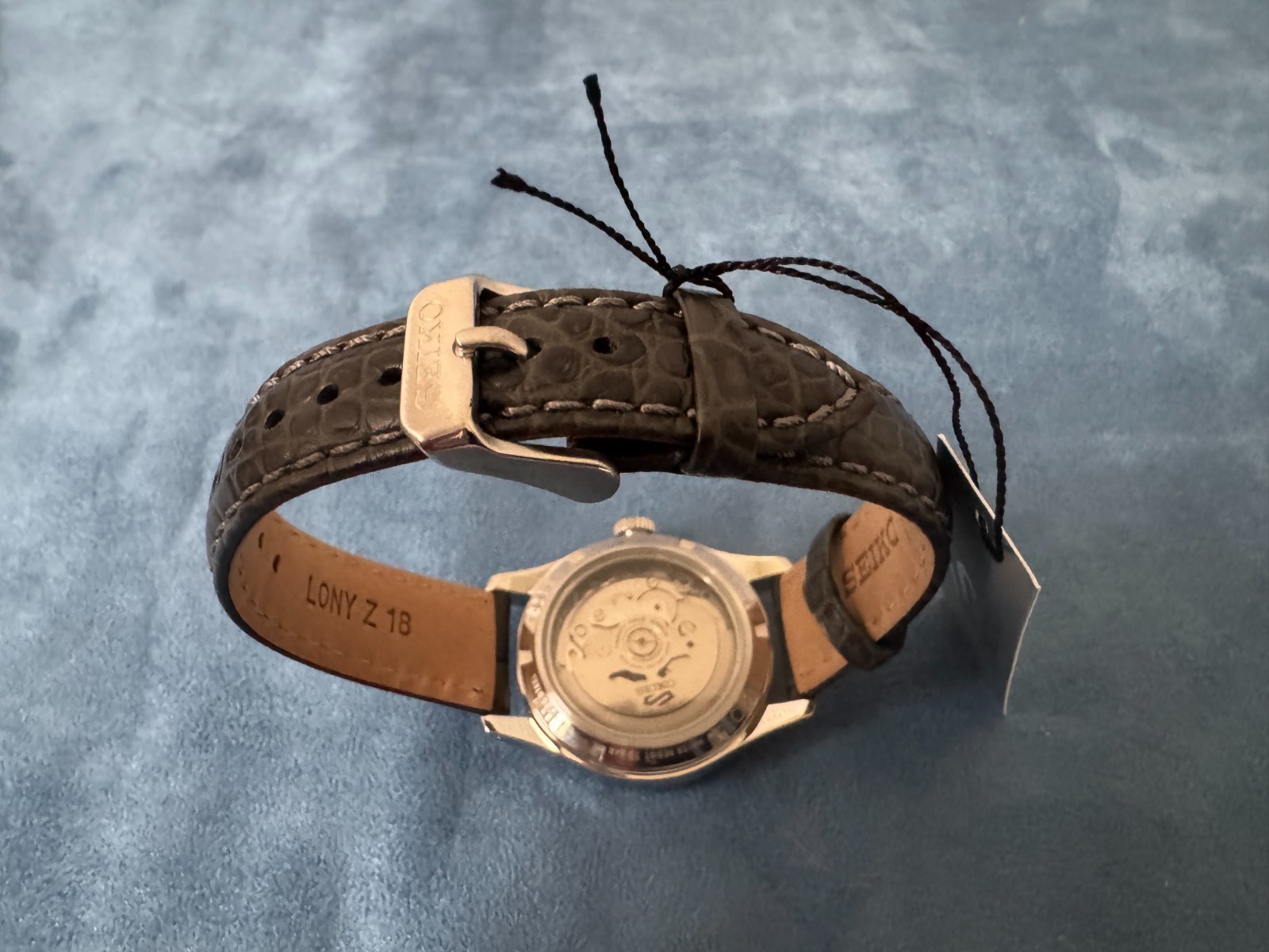 Seiko 5 Sports Collection Analog Mechanical Leather Strap Watch for Men SRPJ87