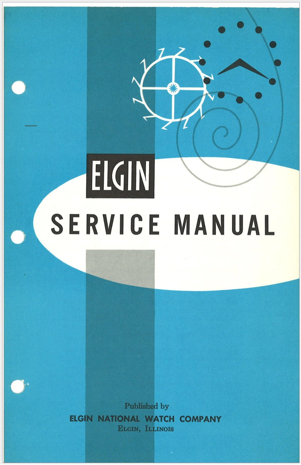 Elgin movements, technical and service guides bundle (127 guides.)