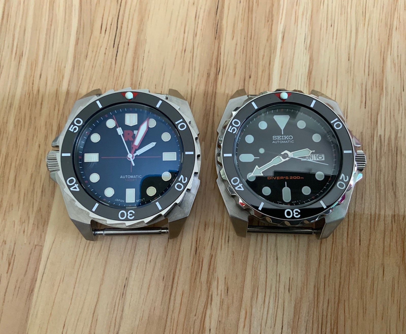 SKX007/SRPD Samurai Conversion Watch Case – CT708 Polished/Brushed