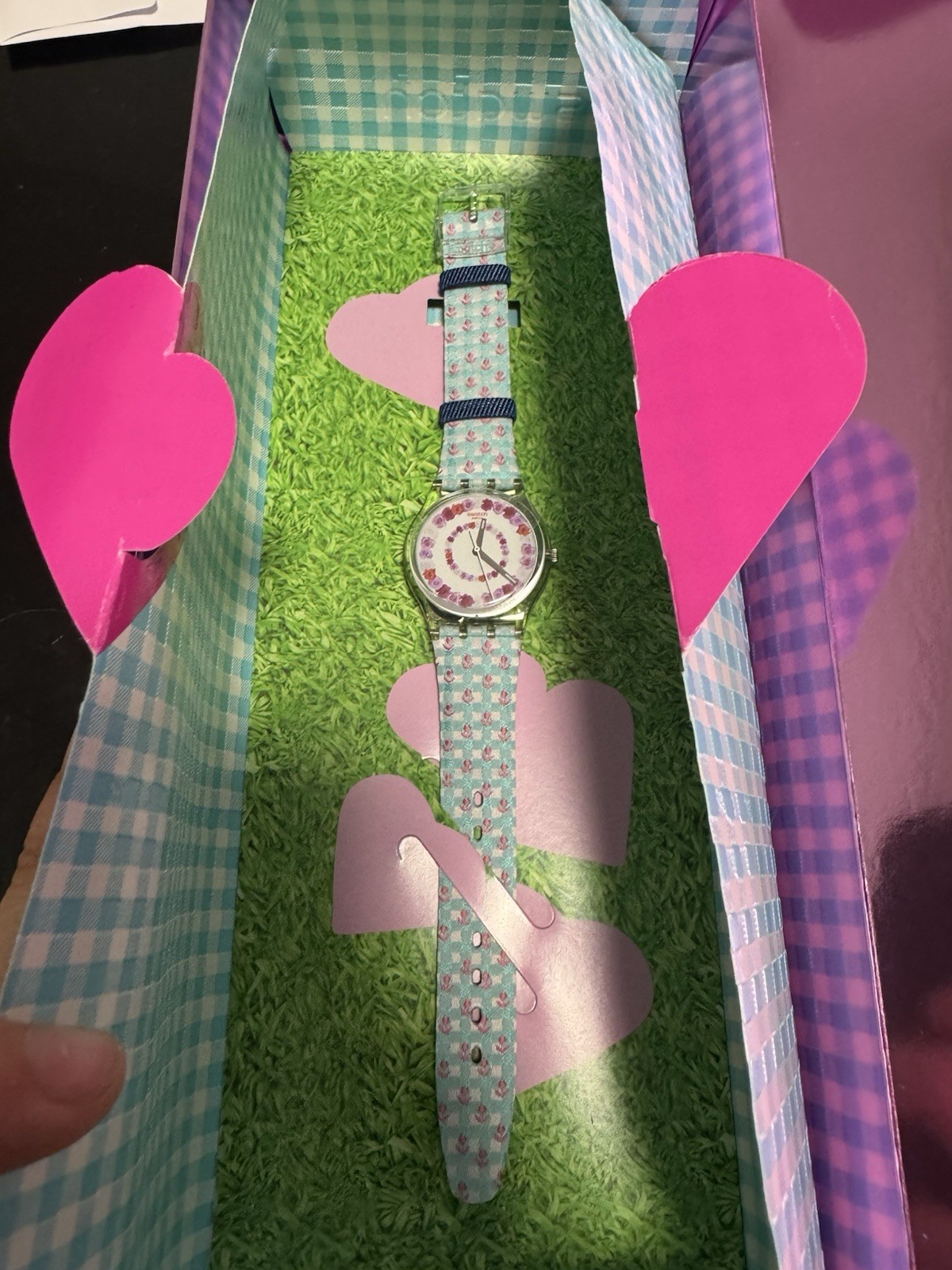 NEW🚨 Swatch ROSES4U GZ291 34mm Special Box Limited Watch Mothers Day Collection