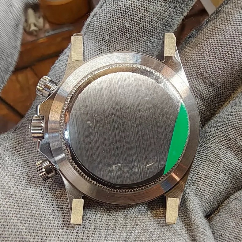 Watch Repair Stainless Chronograph Case Bezel Assembly For Dtona 116520 Caliber