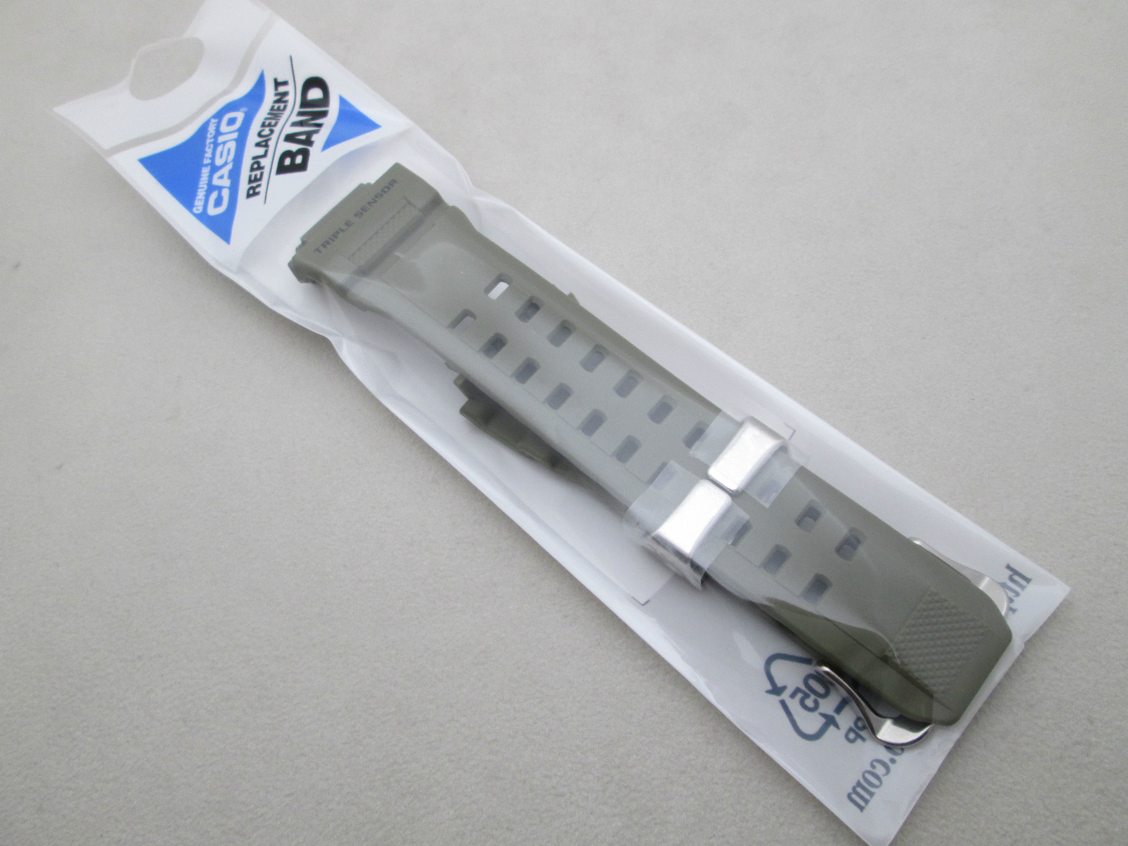 Genuine Casio G-Shock Rangeman GW-9400 GW-9400-3 resin rubber watch band green