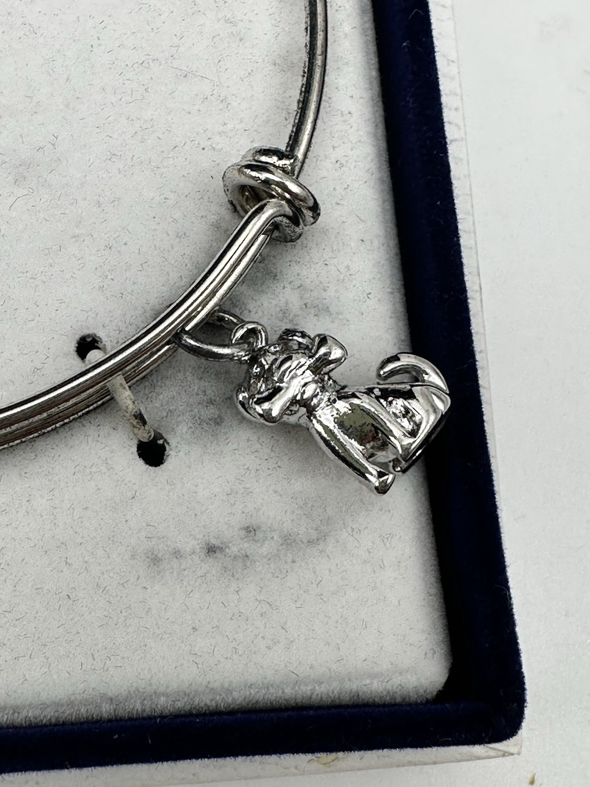 Bella Perlina Charm Bracelet Trio I Love My Dog Series Stainless Steel