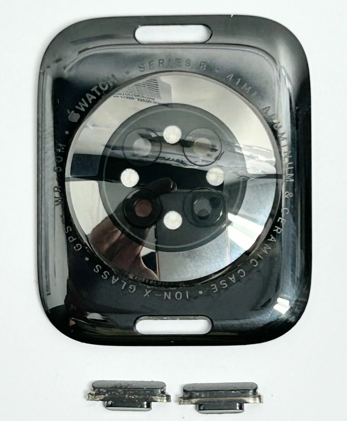 Bottom Cover /Heart Rate Sensor With Buttons for Apple Watch Series 8 41MM A2770