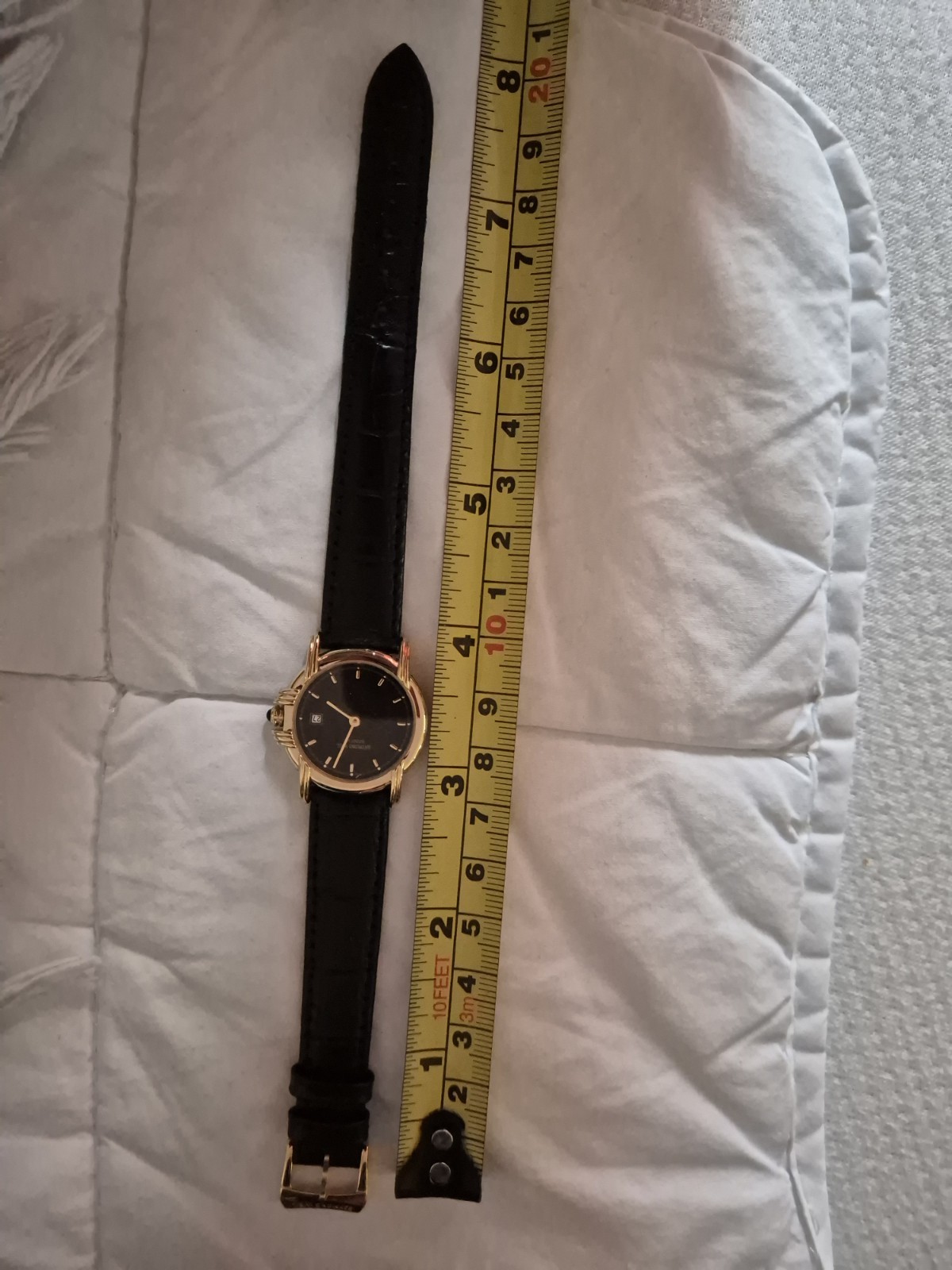 Raymond Weil Ladies Leather Strap Watch Vintage 9955 Working