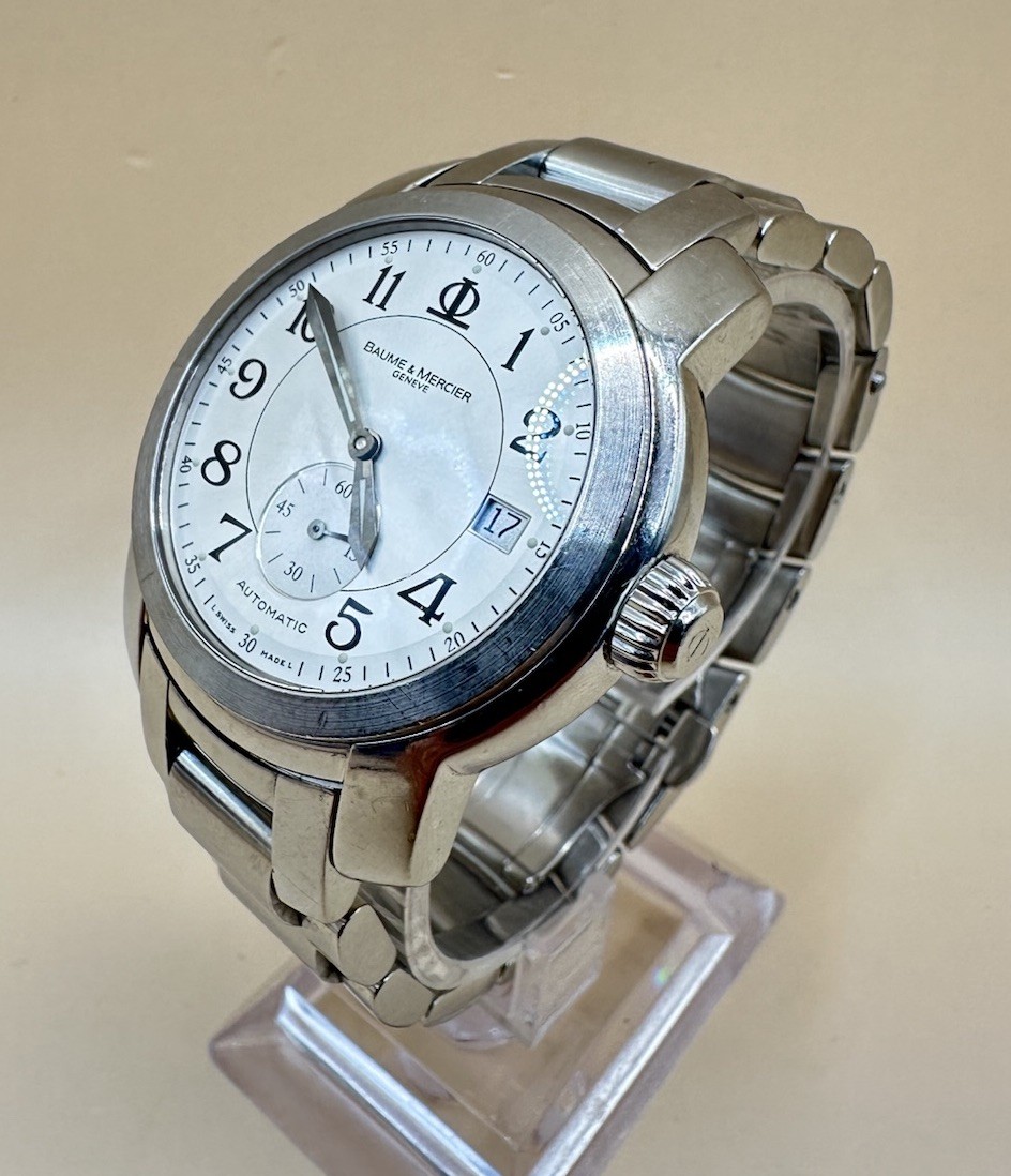 Baume & Mercier Capeland 39mm Stainless Steel Silver Dial Men’s Watch MV045221