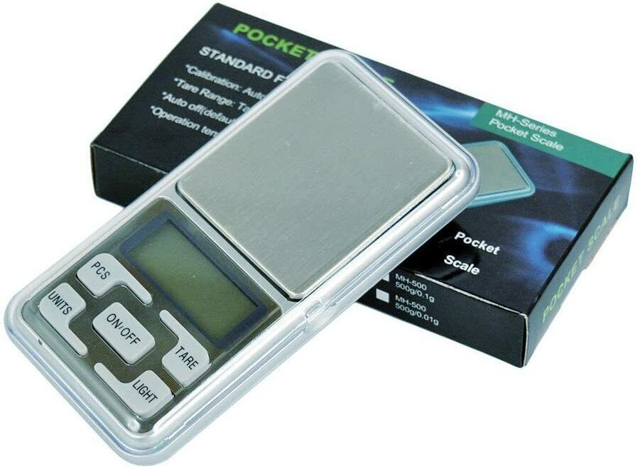 200g x 0.01g Mini Portable Digital Scale Jewelry Pocket Balance Weight Gram LCD