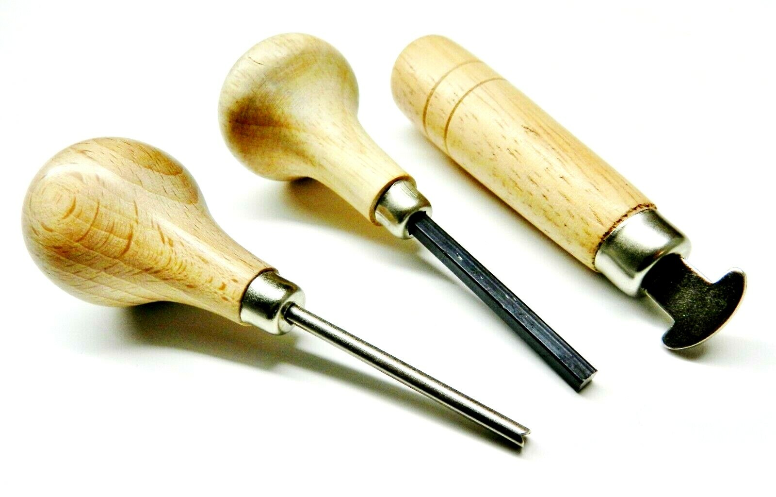 Stone Setting Tools Set of 3 Jewelry Stone Prong Pusher, Bezel Pusher & Roller