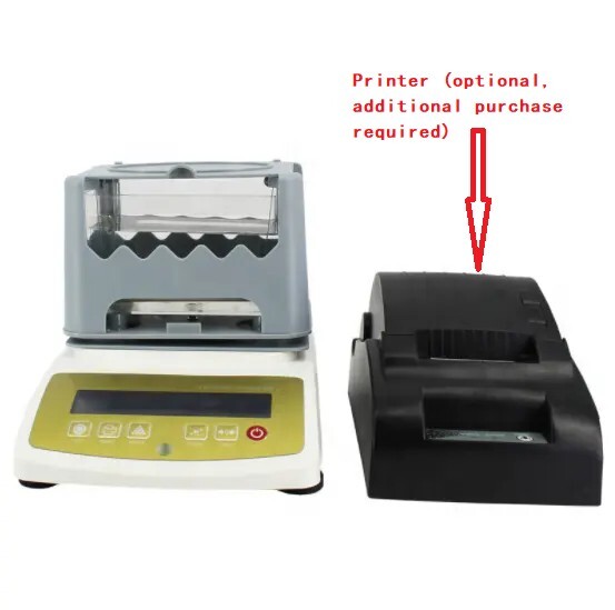 Gold Purity Tester Machine For Jewelry Industry Bank Pawn Industry Range 300g