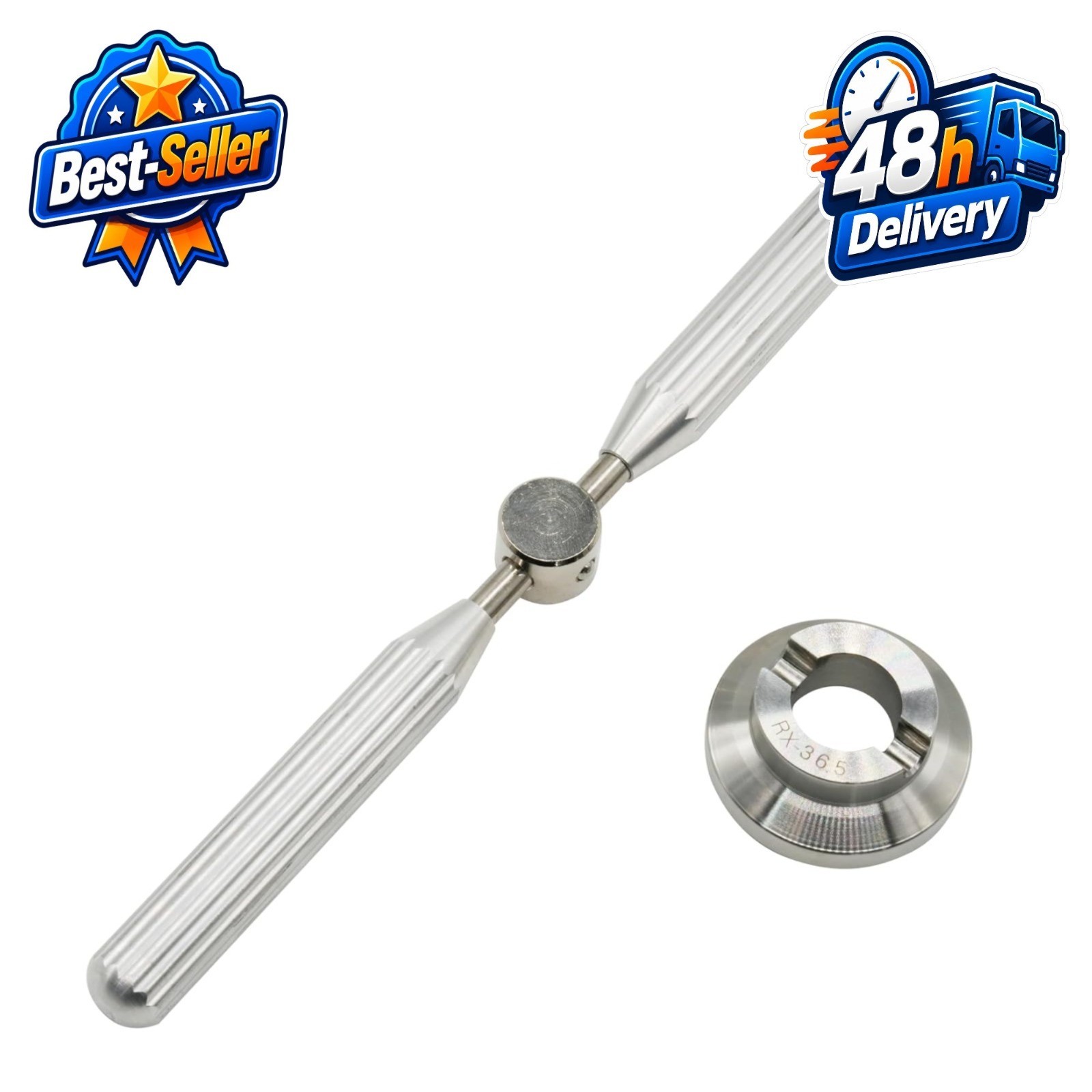 BMT Watch Back Opener Tool Kit Stainless Steel for Rolex/Tudor 5537