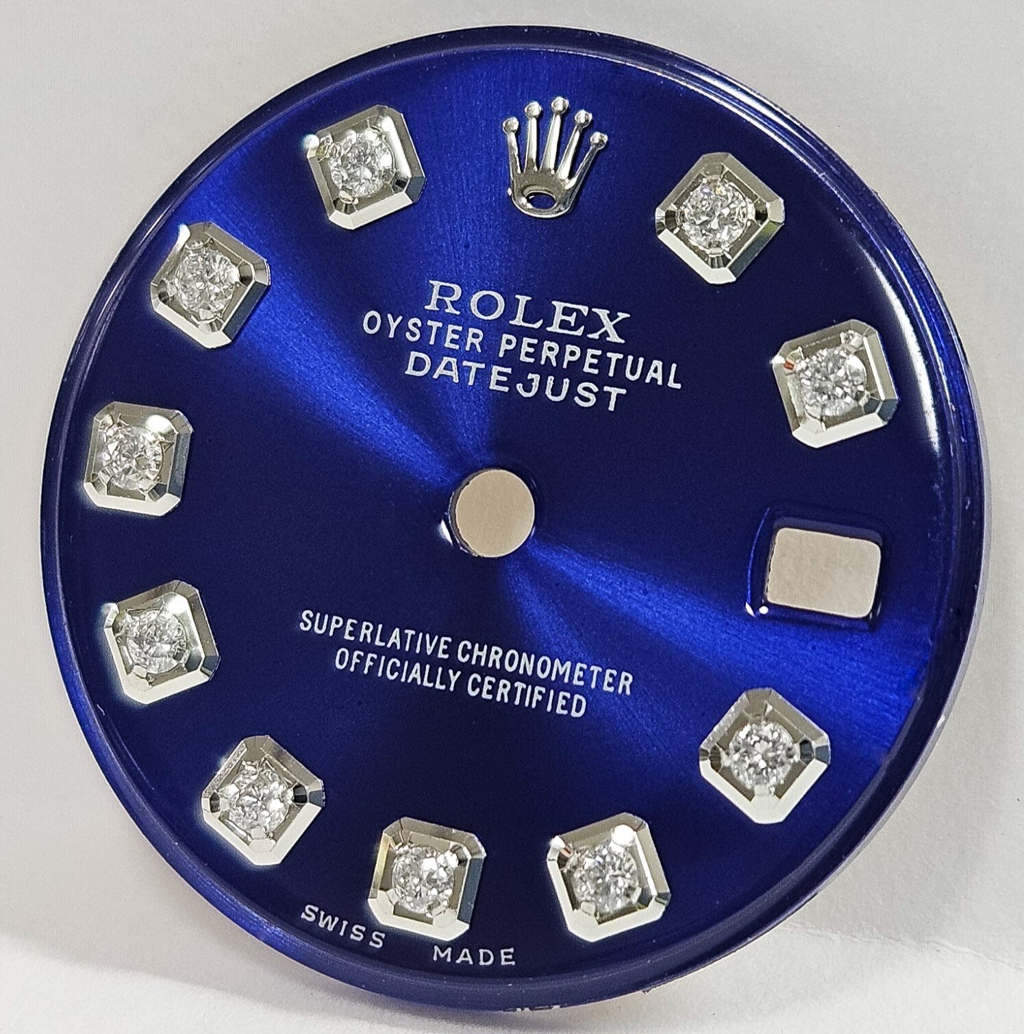Rolex Datejust 26 Custom Blue Diamond Dial 6900 6917 69000