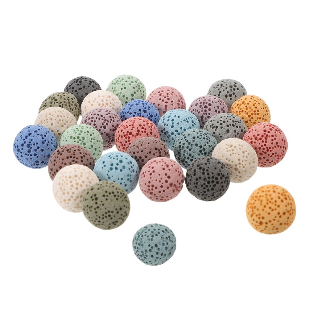 26 Pcs Volcanic Stone Aromatherapy Beads Fragrance Essential Oil