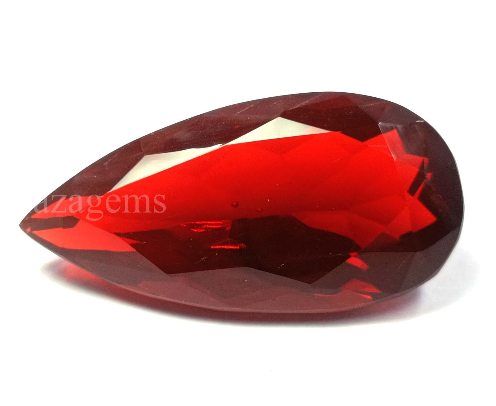 135.0 Ct Natural Red Topaz Pear Cut EGL Certified Brazil Loose Gemstone 5AOL