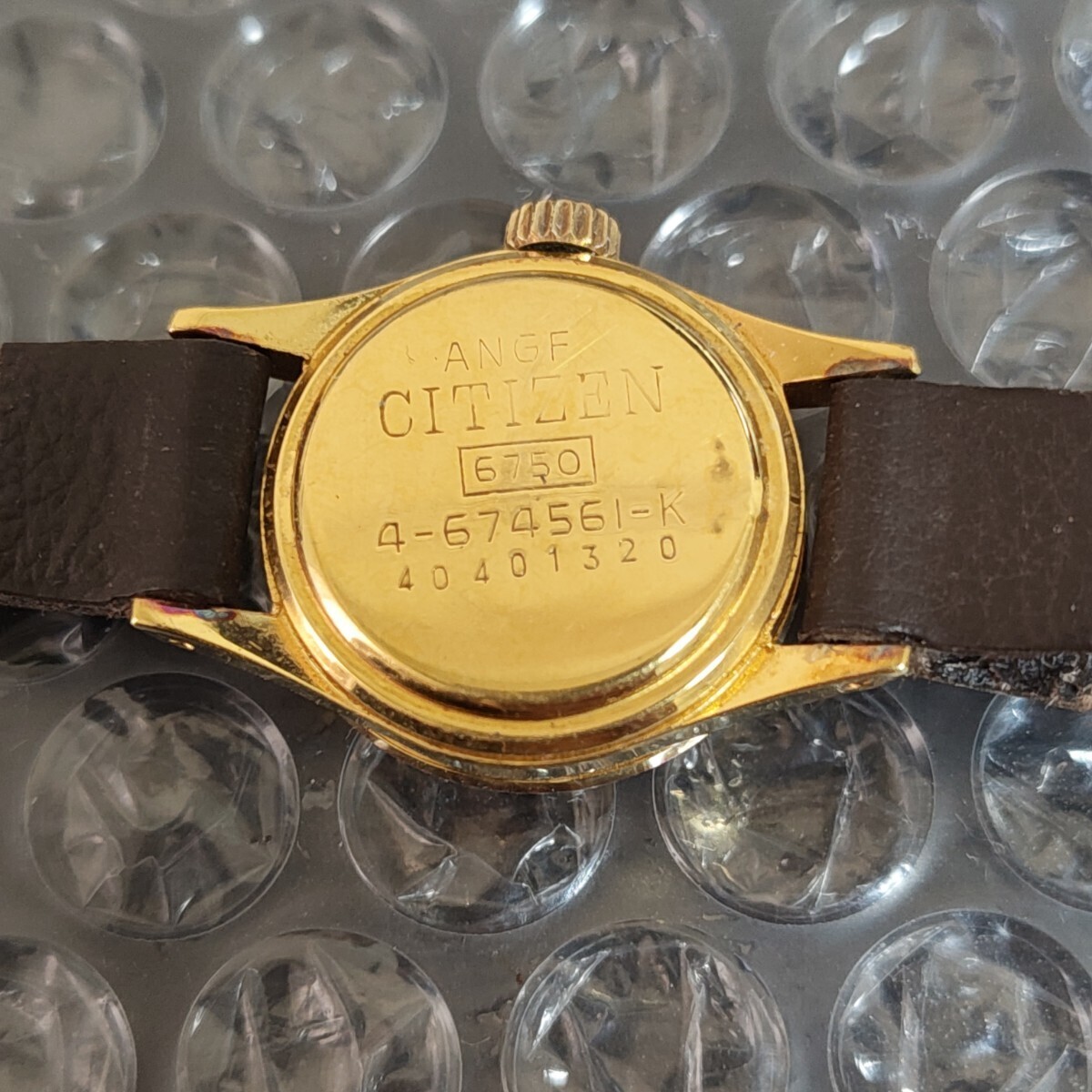 Citizen Vintage Manual Winding Ladies Watch 32mm Used Classic