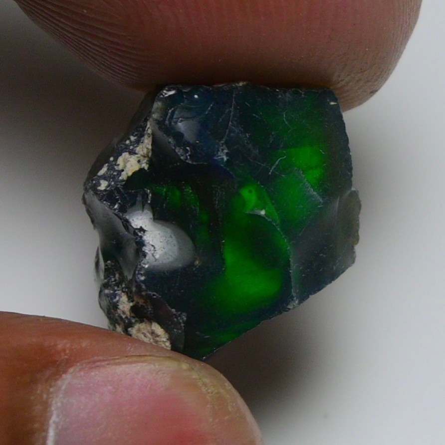 Natural Ethiopian Black Opal Rough 8.90 Ct – Ideal for Jewelry, Welo Fire Opal