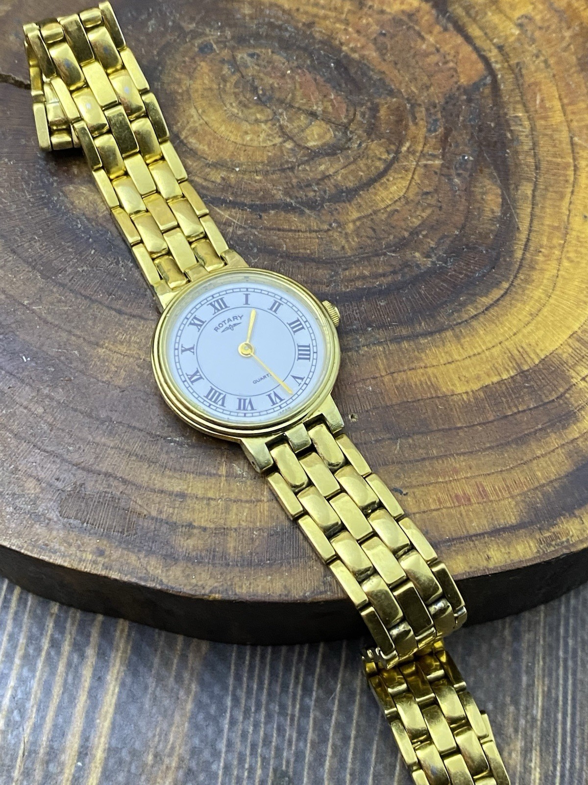 RARE UNIQUE Women’s SWISS Vintage 90’s Quartz Watch ROTARY #8956
