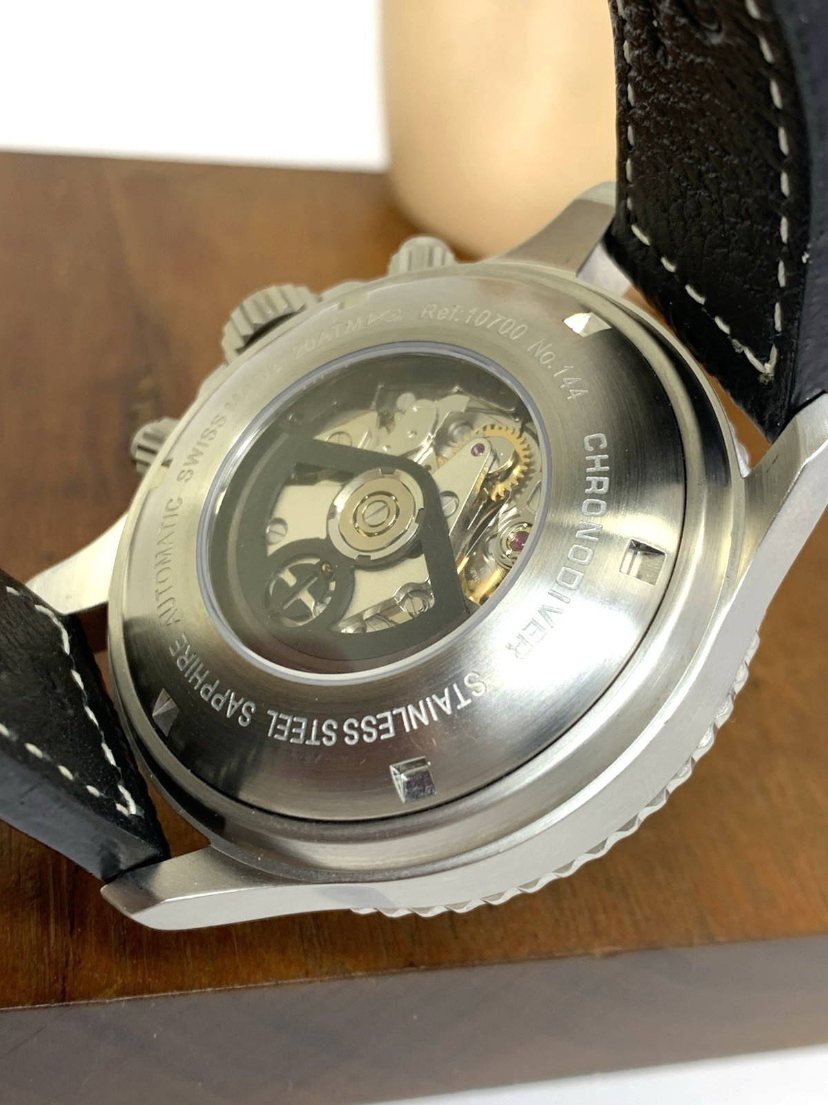 Ernst Benz Men’s Watch GC10721 Chrono Diver Swiss Automatic Black Dial 47mm