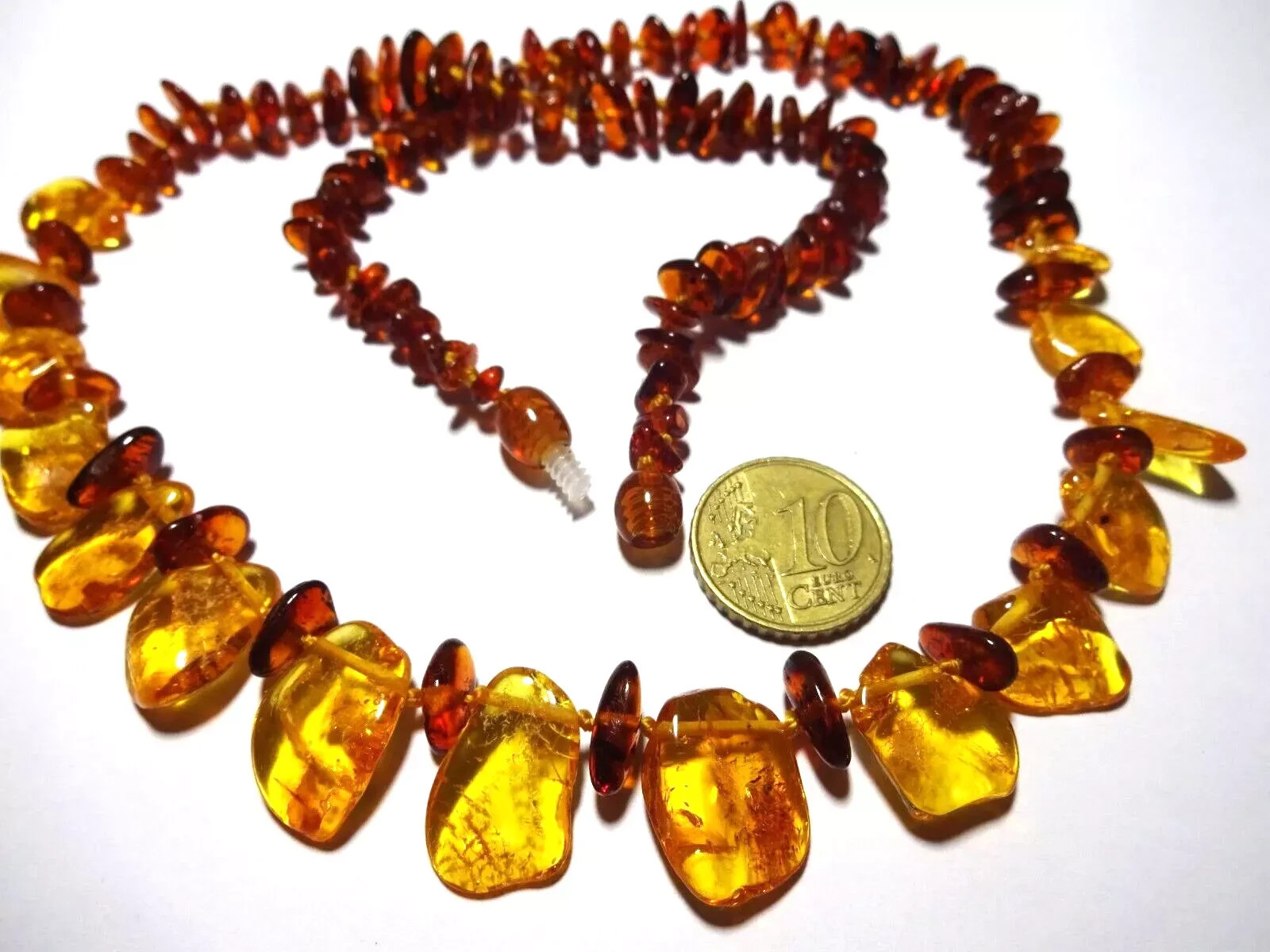 Natural Baltic Amber Necklace Handmade 51cm (20″)